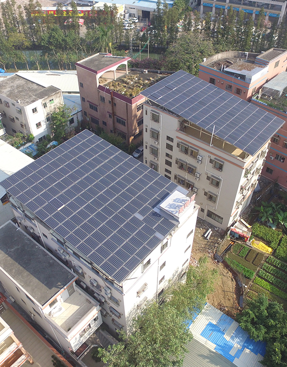 出租房防水隔熱光伏發(fā)電應用案例