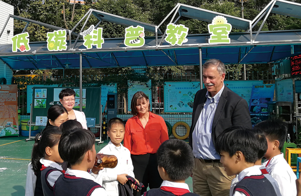 光伏低碳教室，將光伏帶入校園